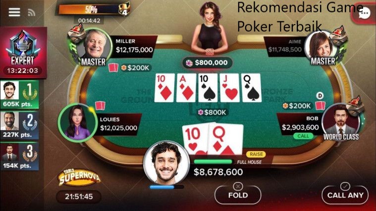 5 Rekomendasi Game Poker Terbaik untuk Dimainkan di HP